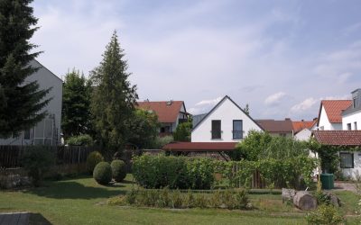 DE, Ingolstadt, Am PulverlNeubau eines Doppelhauses und Einfamilienhauses