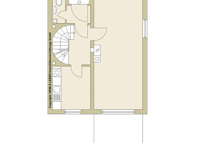 Grundriss der Erdgeschosses