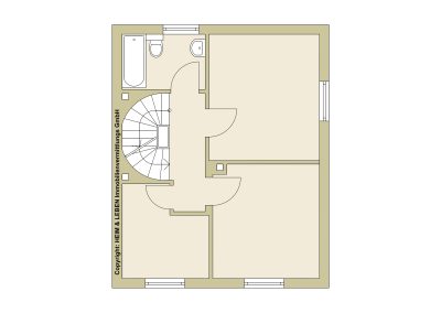 Grundriss Obergeschoss