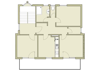 Grundriss Obergeschoss