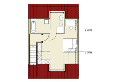 Grundriss Wohnung 3 Etage 2