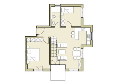Grundriss Wohnung 4 Etage 1