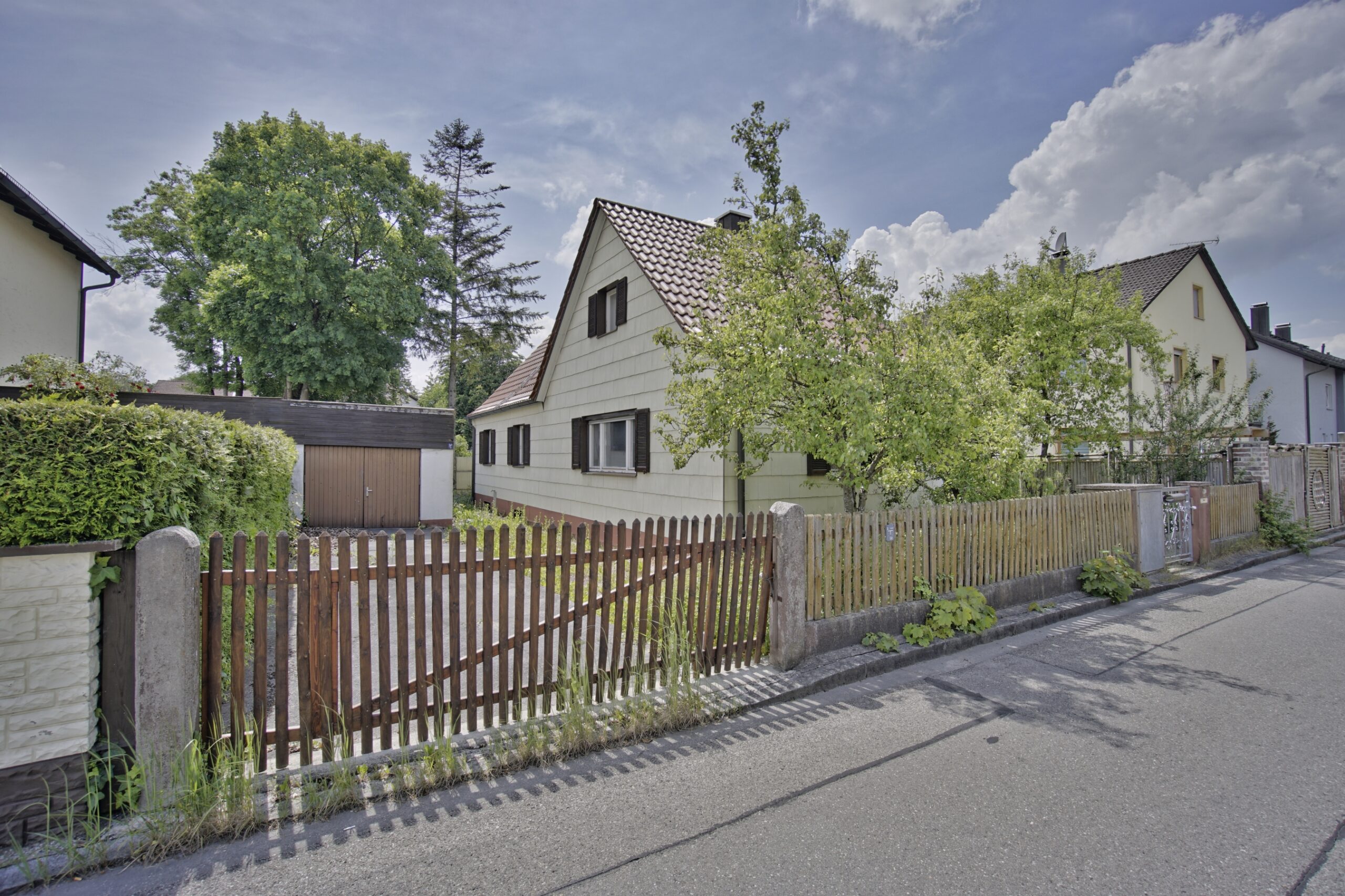 Aussenansicht Bauhgrunstück in Olching Aussenansicht