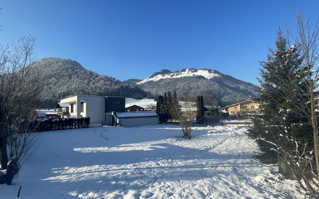 AT, Kössen, Kohlbachweg Sonnenlage – Bebaubares Grundstück mit Bergblick