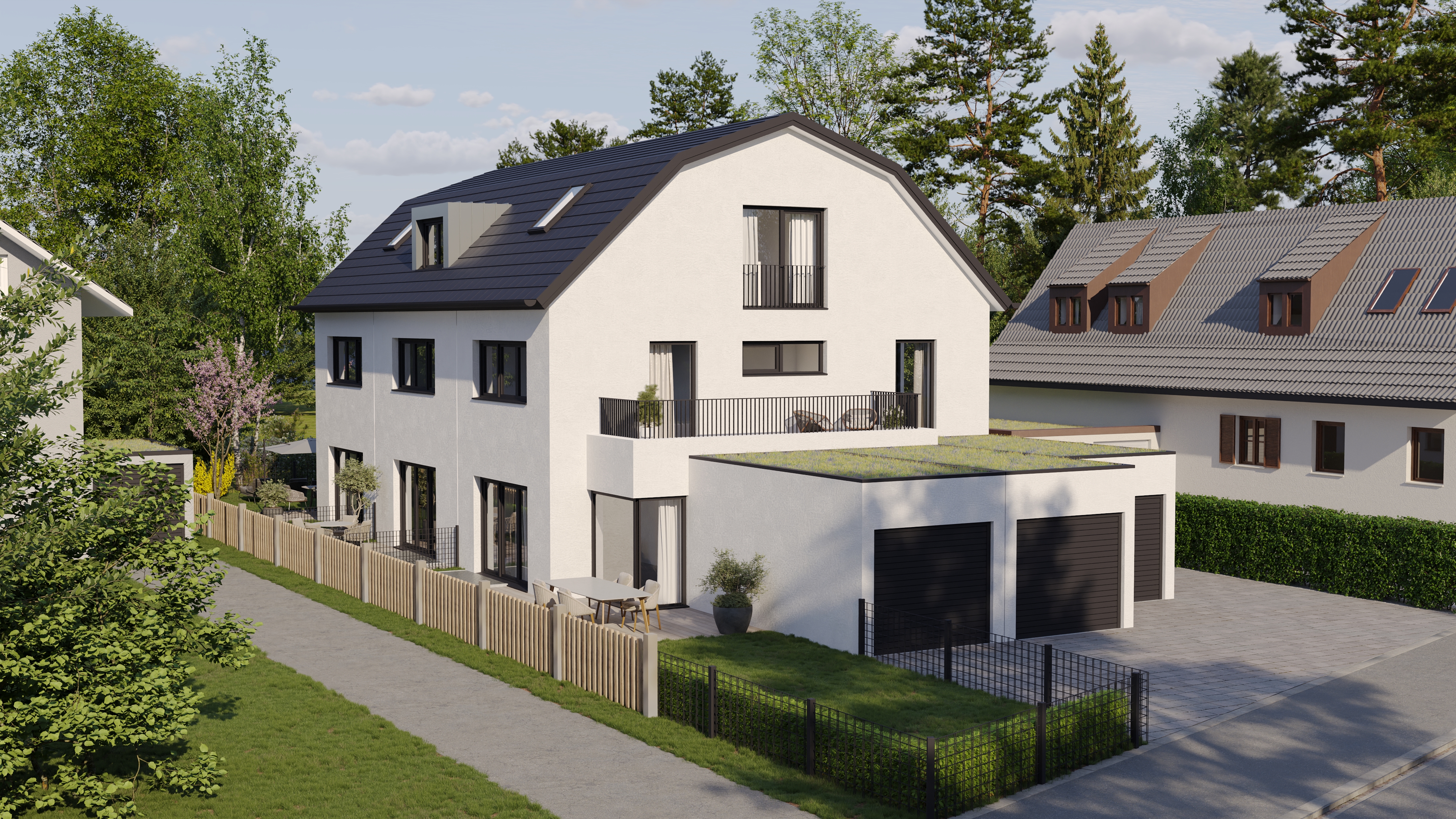 Visualisierung, Immobilie, Friedensprominade, München