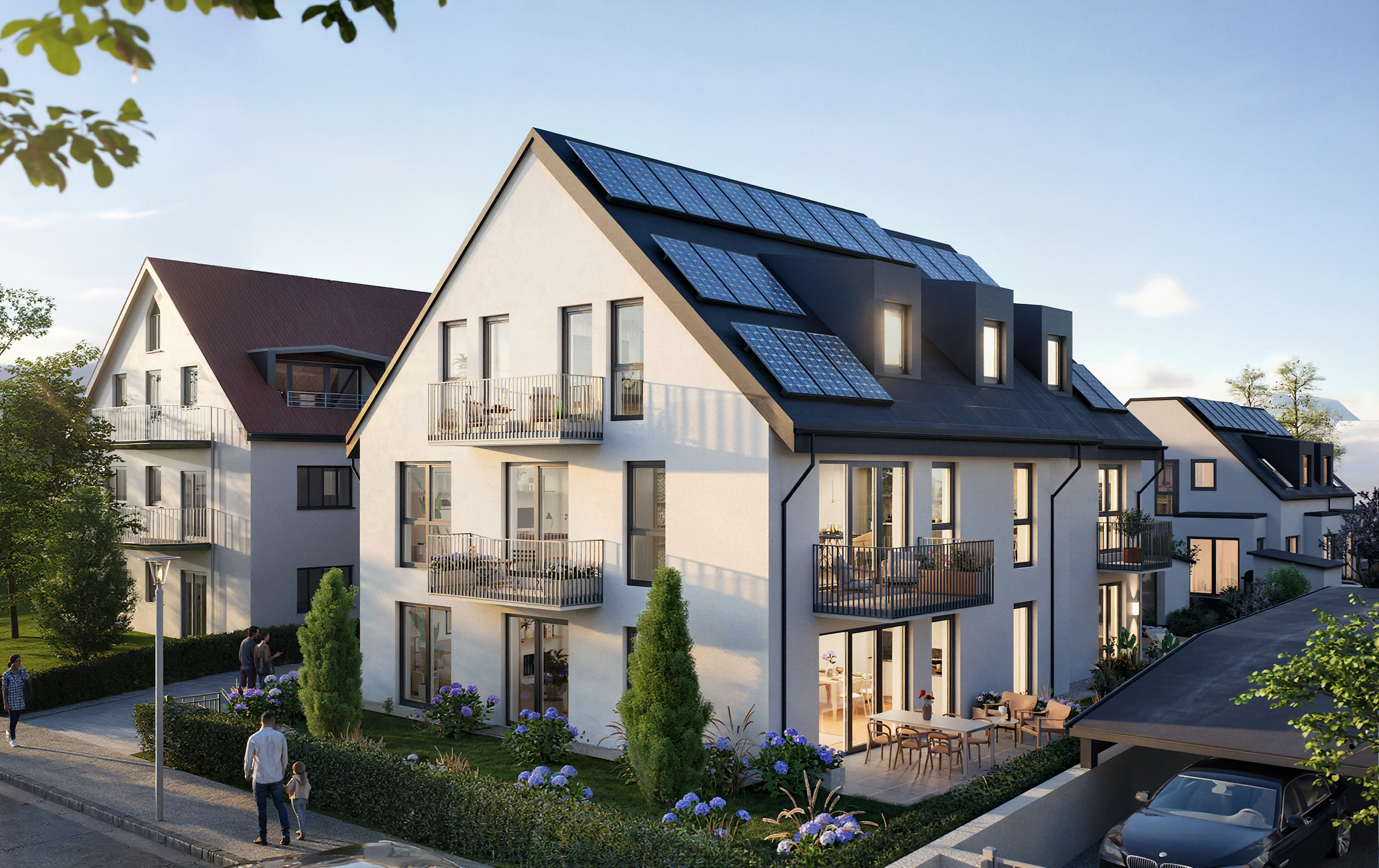 Visualisierung, Immobilie, Friedensprominade, München